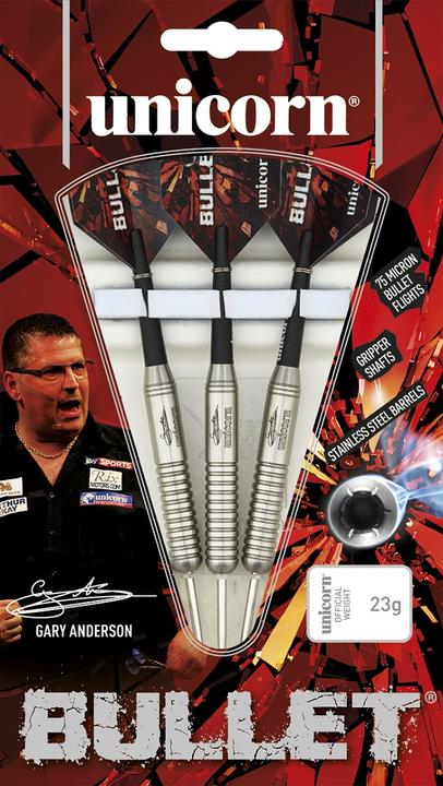 Produktbild Unicorn Bullet Gary Anderson Steel Darts (25 g)