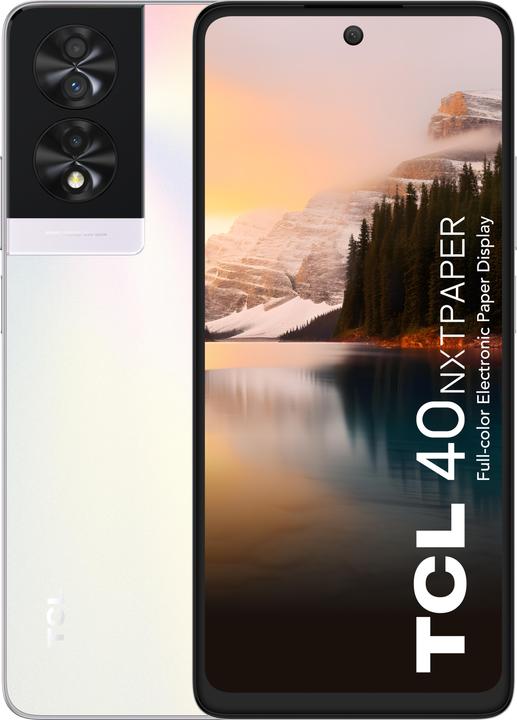 Immagine prodotto TCL 40 NxtPaper (256 GB, Opalescente, 6.78", Doppia SIM, 50 Mpx, 4G)