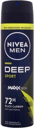 NIVEA Antiperspirant spray Men Deep Sport 150 ml (Spray, 150 ml)