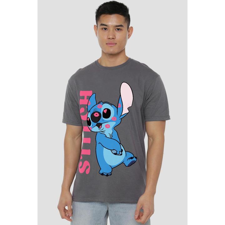 Immagine prodotto Lilo & Stitch Covered In Kisses Maglietta Uomo (L)