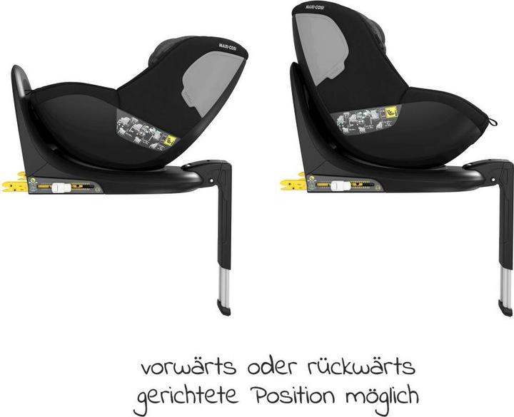 Produktbild Maxi-Cosi Mica Authentic Black (Reboarder, ECE R129/i-Size Norm)