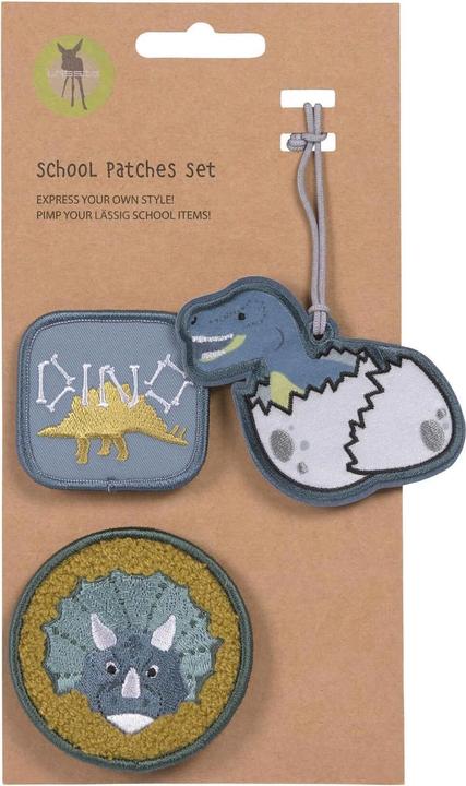 Lässig Badges und Aufhänger Dinosaurier 3-teilig