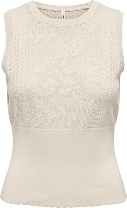 Immagine prodotto Only Normal geschnitten Rundhals Strickoberteil Gestricktes Oberteil (L)