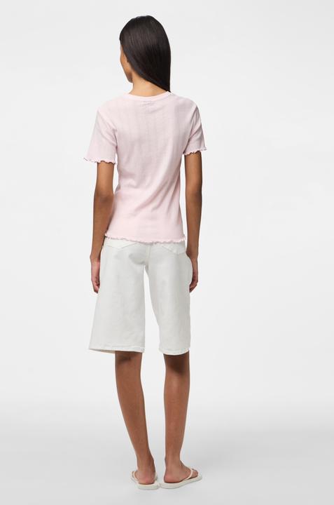 Actual product image Pieces Pcmarie Ss O-Neck Poin Top Jrs Noos Bc (XL)