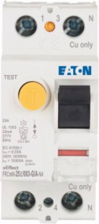 Immagine prodotto Eaton MOE FRCMM-25/2/003-G/A-NA RCD, 25A, 2 poli, 30mA, tipo G/A