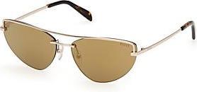 Immagine prodotto Emilio Pucci Donna Sole Metallo Gold Brown Cat Eye Mirror