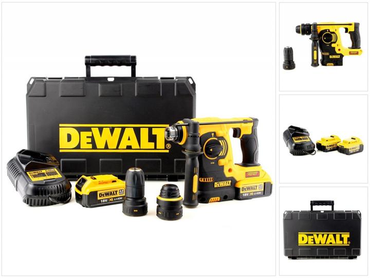 Image du produit DeWalt DCH254M2-QW Marteau perforateur (Fonctionnement sur batterie)