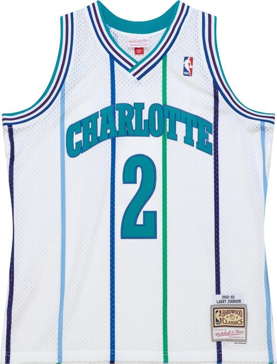 Mitchell & Ness nba trikot Charlotte Hornets Larry Johnson