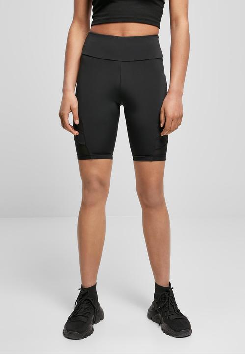 Actual product image Urban Classics Ladies High Waist Tech Mesh Cycle Shorts (M)