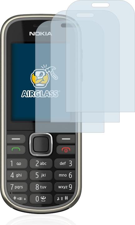 Actual product image BROTECT AirGlass Glass (3 Piece, Nokia 3720 Classic)