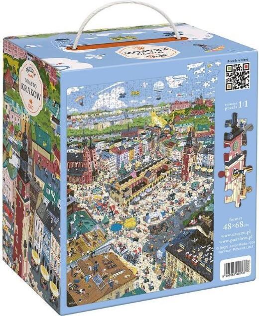 Produktbild Czuczu Puzzle Puzzlove Stadt Krakau 1000 Teile (1000 Teile)