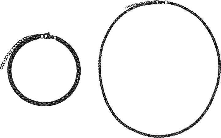Heideman Set Vetus schwarz farben (Edelstahl)