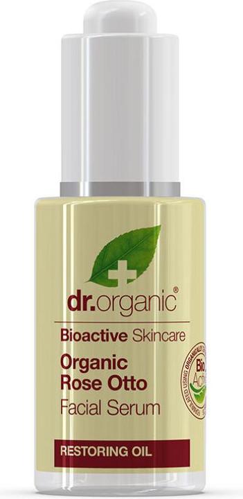 Actual product image Dr. Organic Rose Otto Face Serum 30ml (30 ml)