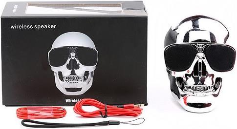 Produktbild Totenkopf Bluetooth Lautsprecher