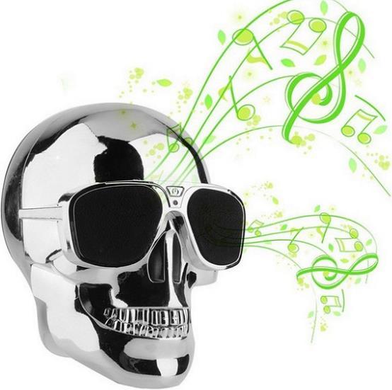 Produktbild Totenkopf Bluetooth Lautsprecher