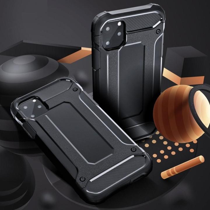 Image du produit Partner Telecom Back panel cover OEM ARMOR case for IPHONE 8 black (Apple iPhone 8)
