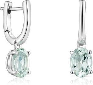 Tous Decent round earrings with prasiolite 1004126600