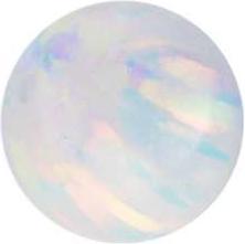 Bijouteria 1.2mm Piercing-Kugel (Synthetischer Opal)