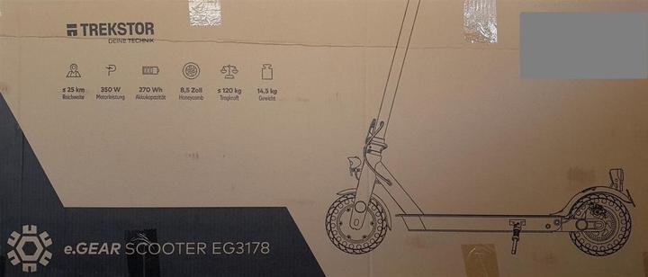 Produktbild Trekstor EG 3178 (20 km/h, 25 km, 350 W)