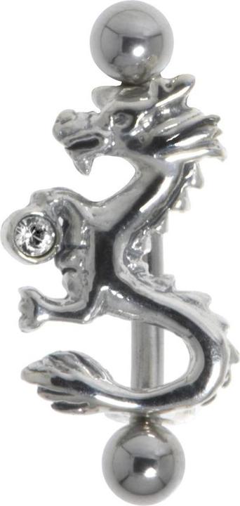 Bijouteria Augenbrauenpiercing (Chirurgenstahl 316L, Kristall, Silber 925)