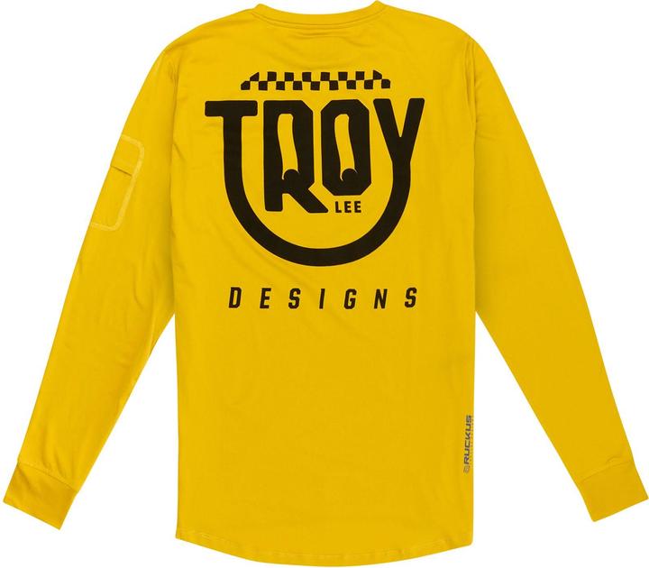 Image du produit Troy Lee Designs Ruckus Long Sleeve Ride Tee, Eyez, safron, XL (XL)