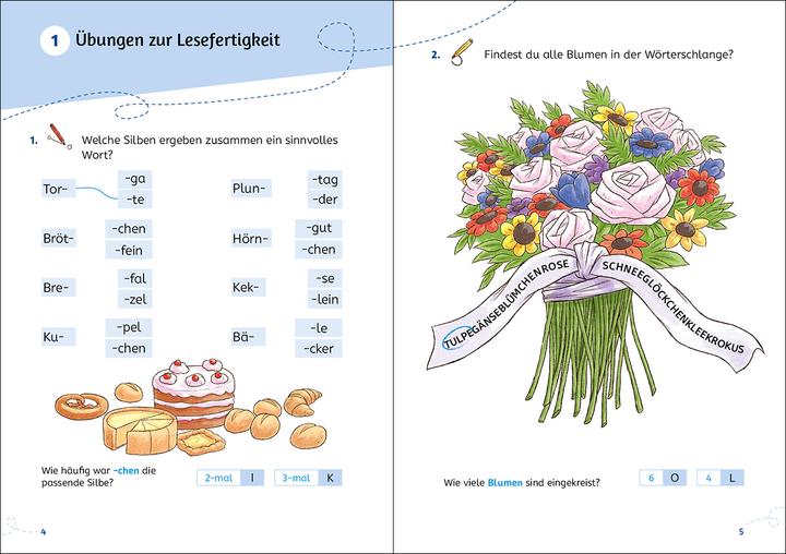Produktbild Leselöwen Lernhilfen - Lesen üben - 2. Klasse (Deutsch, Christiane Wittenburg, Dominik Rupp, 2023)
