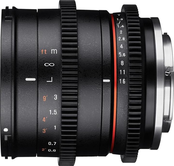 Image du produit Samyang 35mm T1.3 AS UMC CS Sony E (Sony E, APS-C / DX)