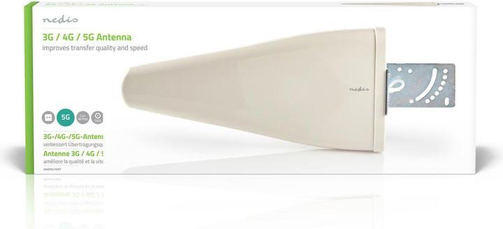 Produktbild Nedis 5G / 4G / 3G Antenne 5G Innen- und Aussenbereich 698-5000 MHz Verstärkung dBi (bei Antennenkab (5G)
