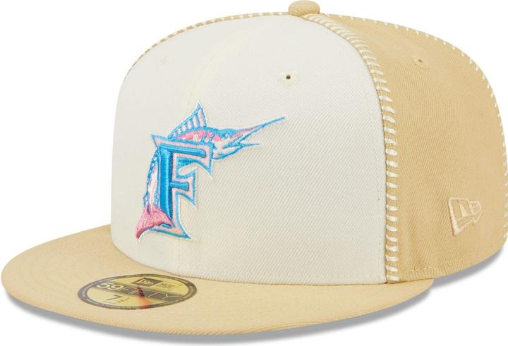 Actual product image New Era 59Fifty Cap - SEAM STITCH Florida Marlins - 7 (7)