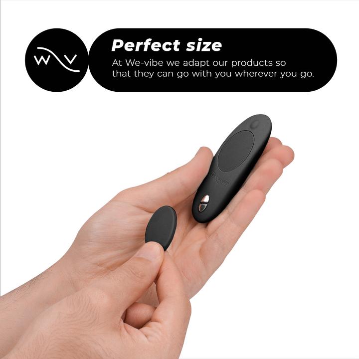 Actual product image We-Vibe Moxie+ Satin Black