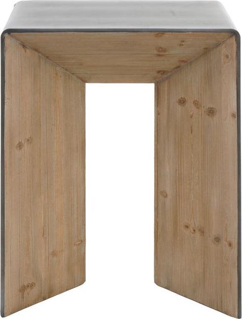 Produktbild Mendler Konsolentisch HWC-L76, Industrial Holz MVG, 80x60x40cm natur mit Metall-Optik (80 x 60 x 40 cm)