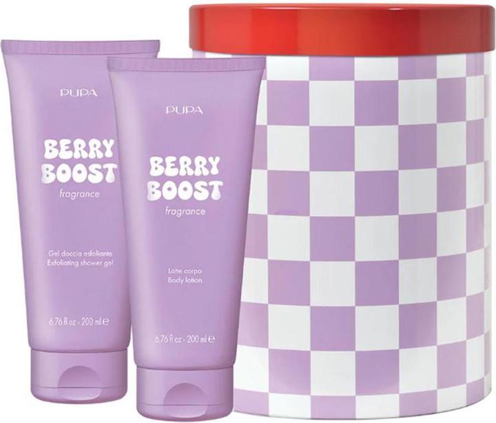 Produktbild Pupa Milano Pupa 2024 Happybox Kit 2 Shower Cream 200ml + Lotion 200ml - Berry Boost (Körperpflegeset)