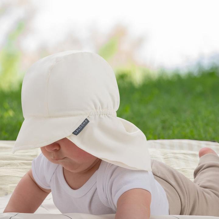 Immagine prodotto La Loona Berretti e cappelli per bambini LaLoona Berretto a punta con protezione per il collo UPF 80 - (43, 45)