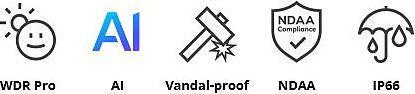 Produktbild Vivotek FD9383-HTV IP-Kamera 5MPx T/N IR PoE IP66 (2560 x 1920 Pixels)