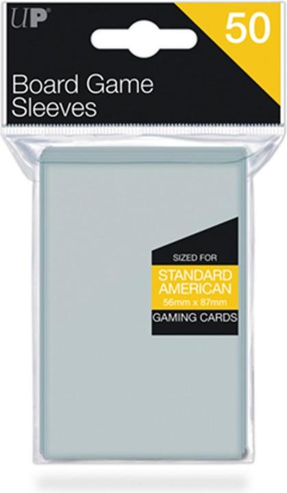 Actual product image Ultra Pro Card sleeves for board games Standard American Transparent