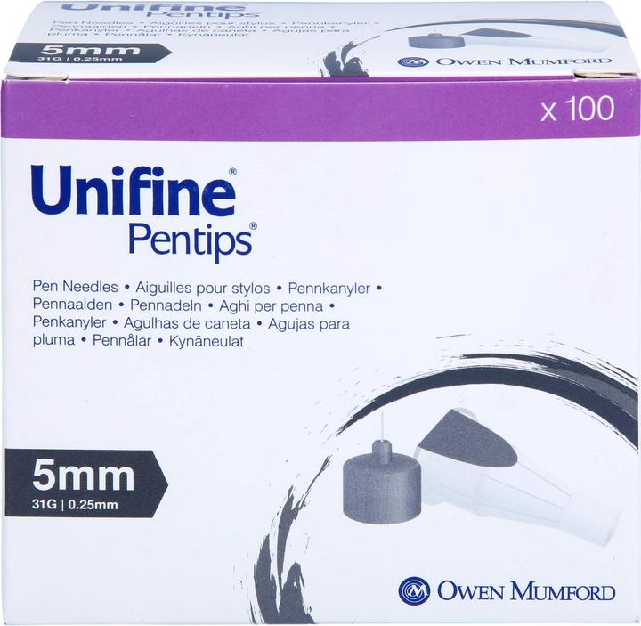 Produktbild Unifine Pentips Pen Nadeln grau