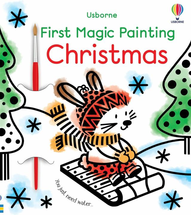 Actual product image First Magic Painting Christmas: A Christmas Activity Book for Children