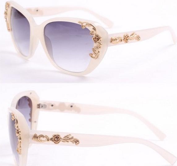 Immagine prodotto Hermex Occhiali da sole eleganti da donna UV400 - Bianco HablTransparent