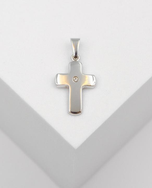 Immagine prodotto Muau Croce (Oro bianco 750/18 carati)