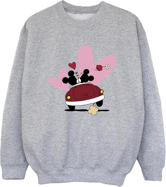 Disney Mickey Mouse Car Print Sweatshirt Jungen
