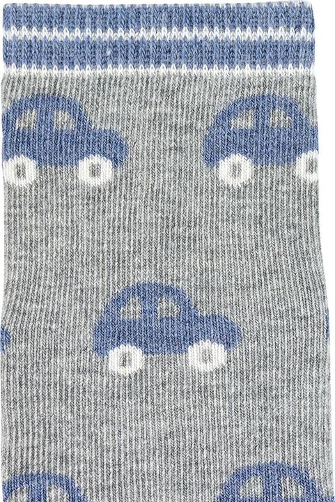 Actual product image Sterntaler Antirutsch-Socken Autos Silber Melange Gr. 23/24 (24)