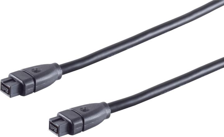Produktbild Shiverpeaks S CONN maximum connectivity FireWire-Anschlusskabel, IEEE 1394B Kabel, 9-pol Stecker auf 1394B 9-pol (1 m, FireWire)