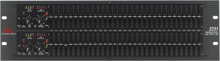 Produktbild Dbx 2231 - Dual 31 Band Graphic Equalizer/Limiter (Sonstige Effektgeräte, Equalizer)