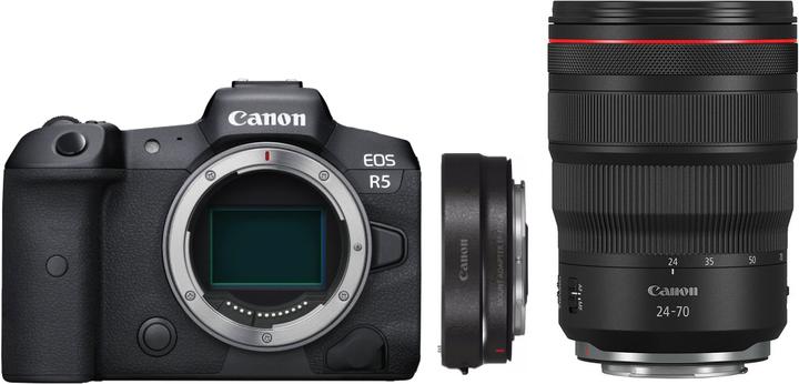 Image du produit Canon EOS R5 Kit + EF Adapter