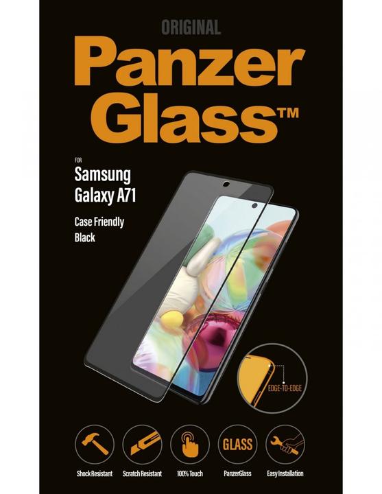 Produktbild PanzerGlass Edge to Edge (1 Stück, Samsung Galaxy A71)