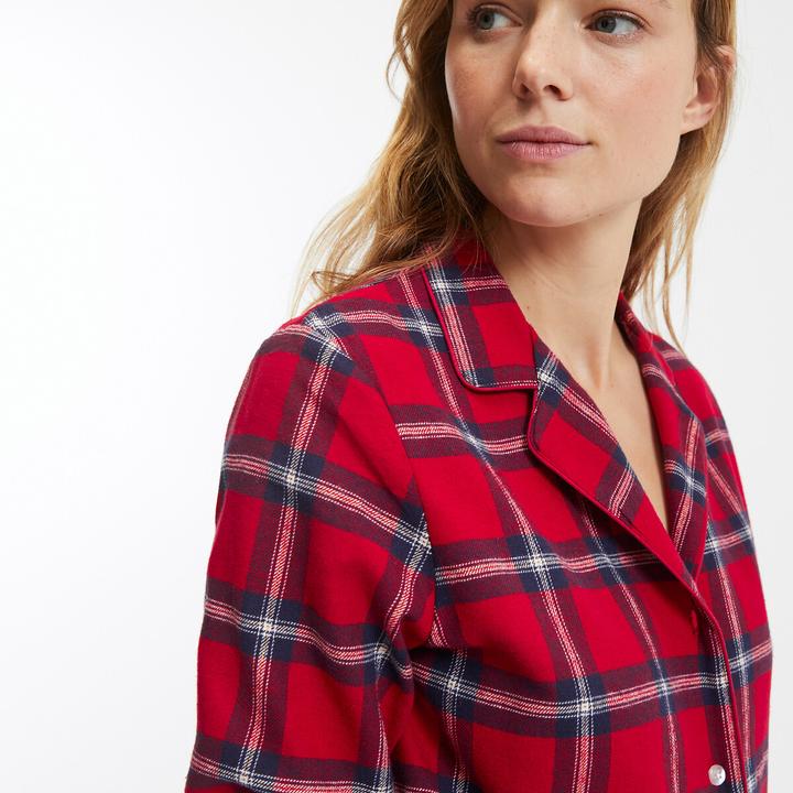 Produktbild La Redoute Collections Pyjama aus kariertem Flanell (40)