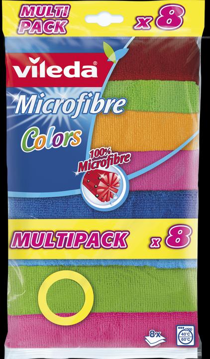 Vileda Chiffon tout usage en microfibres (8 pcs)