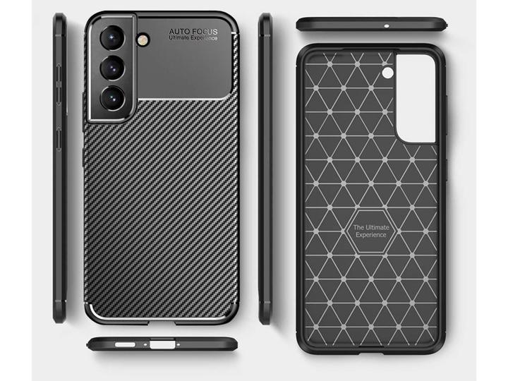 Image du produit Screenguard Samsung Galaxy S22+ Housse Design en carbone TPU Case (Samsung Galaxy S22+)