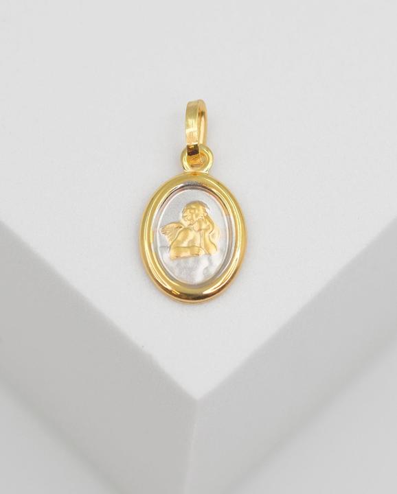 Actual product image Muau Guardian angel (Yellow gold)