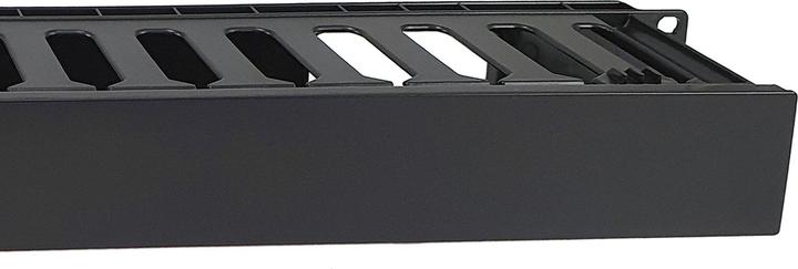 Produktbild equip 19" Kabelmanagement Panel abnehmbare Heckplatte sw